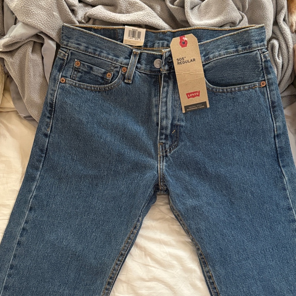 Levi's Straight Fit Denim Jeans